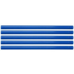 Baton silicon pentru pistol lipit, albastru, 24 buc, 7x100 mm