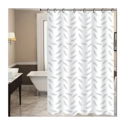 Perdea de duș TORO PREMIUM 178x199 cm frunze