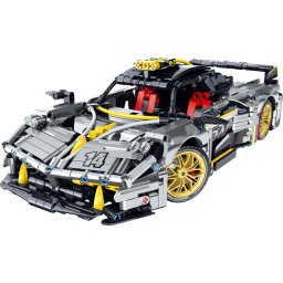 iM.Master - Set de construcție: mașină cu propulsie mecanică, 1237 piese