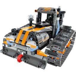 iM.Master - Set de construcție tanc 4 în 1, 554 piese, 2xAA, cu telecomandă