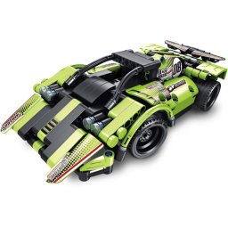 iM.Master - Set de construcție mașină 2 în 1, 335 piese, funcționează cu 3xAA + 3xAAA, cu telecomandă