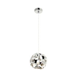 Open Design OR80179 - Lustră suspendată pe cablu CARERA, 1xG9/7W/230V, diam. 15 cm, crom lucios