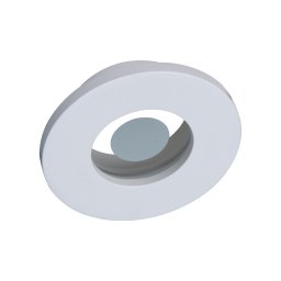 Prezent 71114 - Lampă încastrată pentru baie FAY 1xGU10/50W/230V, Ø 8,5 cm, IP44, albă