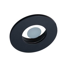 Prezent 71115 - Spot încastrat pentru baie FAY 1xGU10/50W/230V, Ø 8,5 cm, IP44, negru