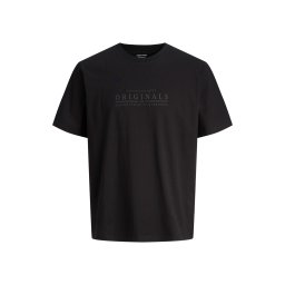 JACK & JONES T-Shirt Jorcatskills Minimal Crew Neck Ln 12290315 C-N10 black