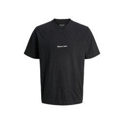 JACK & JONES T-Shirt Jornorrebro Emb Ss Crew Neck 12282892 C-N10 black