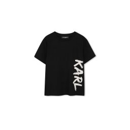 KARL LAGERFELD K T-Shirt Pentru copii Z31095 09B black