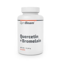 GymBeam Quercetină + Bromelaină 90 caps.
