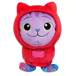 Gabby s Dollhouse: DJ Kitty deluxe figurină de pluș - 25 cm