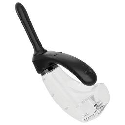 Afterdark - irigator anal automat cu vibrații - transparent