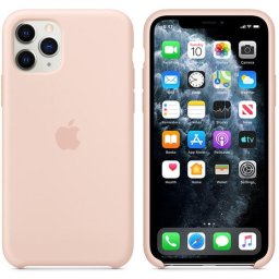 Capac protectie spate iPhone 11 Pro Sand Roz