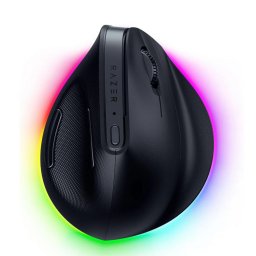Mouse vertical ergonomic Pro Click V2, wireless, 30.000 DPI, 5 dispozitive, RGB, 150g