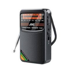Radio portabil elegant 3 benzi JOC TG-66 cu acumulator si USB-C (688)
