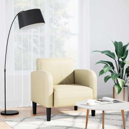 Gossi canapea scaun cu cotiere crem 54 cm piele artificiala