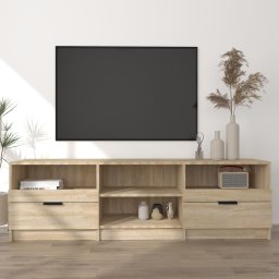 Gossi comoda tv, stejar sonoma, 150x33,5x45 cm, lemn prelucrat