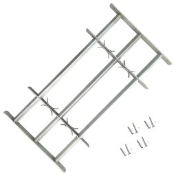 Grilaj de siguranta pentru ferestre cu 3 bare transversale 1000-1500mm