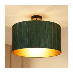 Brilagi - Plafonieră BOSTON ROLLER 1xE27/15W/230V pr. 45 cm verde/auriu