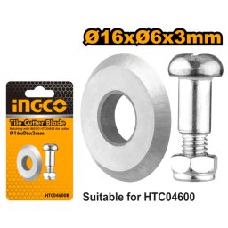 Rola de Taiere pentru Aparat Gresie 600 mm, Carbura de Tungsten, Compatibila HTC04600, Piesa de Schimb pentru Placi Ceramice