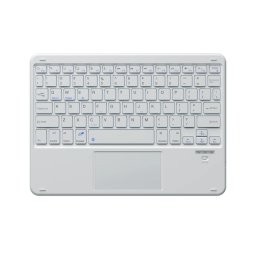 Tastatura wireless ultra-slim universala cu bluetooth Blackview K2 Alb