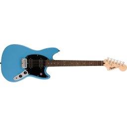 Squier Sonic Mustang HH Laurel Fingerboard Black Pickguard California Blue