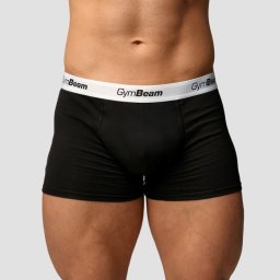 GymBeam Boxeri pentru bărbați Essentials 3Pack Black L