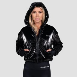 GymBeam Geacă pentru femei Prime Black XXL