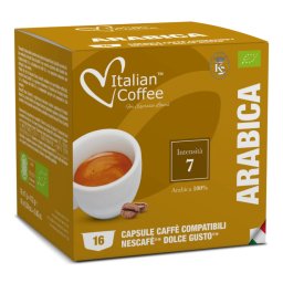 Italian Coffe Arabica compatibile Dolce Gusto 16 capsule