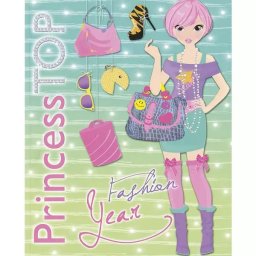 Princess TOP: Fashion Year - caiet cu abțibilduri
