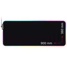 Lorgar Steller 919 Mouse pad pentru jocuri Negru