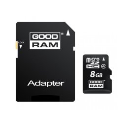 Card memorie Micro SDHC 8GB Class 4 + Adapter