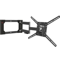 Suport TV MOUNT Plat/Curbat BARKAN 40"-80" , Capacitate max 50 kg, Vesa pana la 600x400, Negru