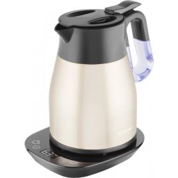 Fierbator KE 8110, 1350 W, 1.2 l, Negru/Bej