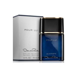 Oscar de la Renta Pour Lui - Apă de toaletă (EDT), 90 ml - Categorie olfactivă: Aromatic/Chypre-Leather (fougère) - Note vârf: Aldehide, Lavandă, Ienupăr, Salvie, Busuioc, Galbanum, Chimen, Anason, Bergamotă