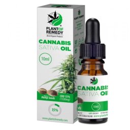 Plant of Remedy Ulei canabis CBD 15% 10ml