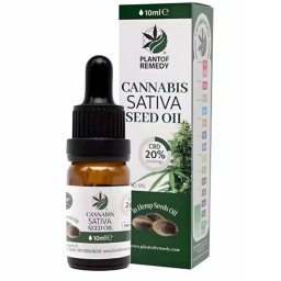 Plant of Remedy Ulei de canabis CBD 20% 10ml