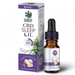 Plant of Remedy Ulei canabis CBD 35% Stres Anxietate Relaxare Somn usor cu Musetel si Lavanda 10ml