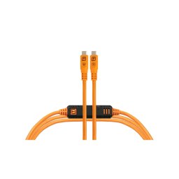 TETHERTOOLS TetherPro Optima 10G USB-C egyenes-egyenes cablu 3m portocaliu