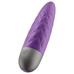 Satisfyer - Vibrator mini cu acumulator, rezistent la apă - mov