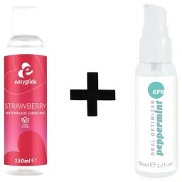 Sex oral - set pentru cupluri - gel și lubrifiant