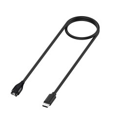 Incarcator pentru Garmin Fenix 5/5 Plus/6/6X/7X / Vivoactive 3/5, USB-C, 5W, 1m - Techsuit (TGC2) - Black
