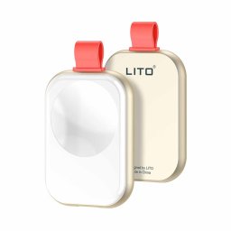 Incarcator fara Fir pentru Apple Watch 5W, 1A - Lito (LC03) - White