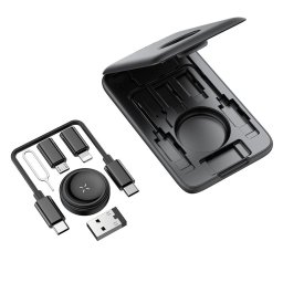 Organizator cu Accesorii, Incarcator Apple Watch, Fast Charging, Portabil - Mcdodo (CH-2440) - Black