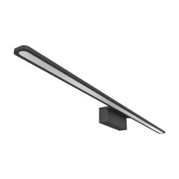 Open Design OR86164 - Oglindă iluminată LUCE cu LED, 12W/230V, CCT, 91,5 cm, IP44, negru
