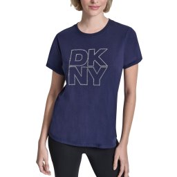 DKNY T-Shirt Logo DP6T1533 PCT peacoat
