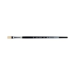 Set 4 x Pensula Tesita Nr.10, Par Porc, Corp Lemn Colorat, Koh-I-Noor