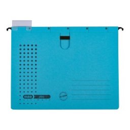 Dosar Suspendat cu Sina Elba Ultimate A4, Carton 240 g / mp, Blue Angel, 200 File, Orificiu Manevrare, Porteticheta, Albastru
