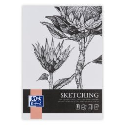Bloc Desen Oxford Sketching A4, 50 File, Hartie 120 g / mp, FSC MIX 70 %, Colectia Artistic