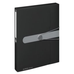 Mapa EOTG A4 40 mm Inchidere cu Elastic, Negru