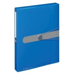Mapa EOTG A4 40 mm Inchidere cu Elastic, Albastru