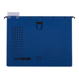 Dosar Suspendat cu Sina Elba Ultimate A4, Blue Angel, 200 File, Orificiu Manevrare, Porteticheta, Albastru Inchis